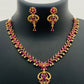 Delightful Ruby Stoned Traditional Wear Near Me