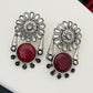 Designer Oxidized Earrings in Thatcher