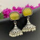 Amazing Yellow Color Oxidized Earrings Near Me