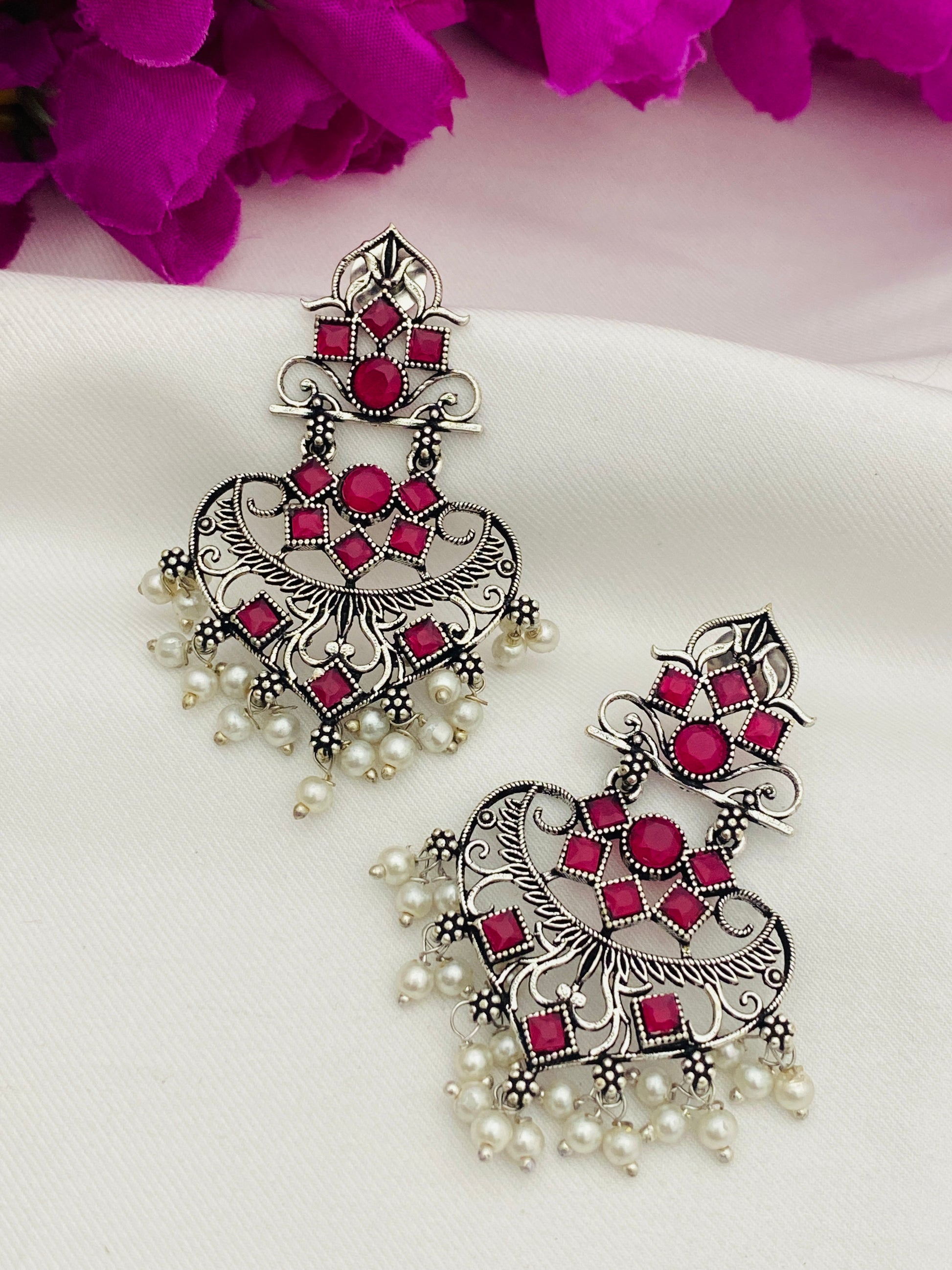  Designer Oxidized Earrings in USA
