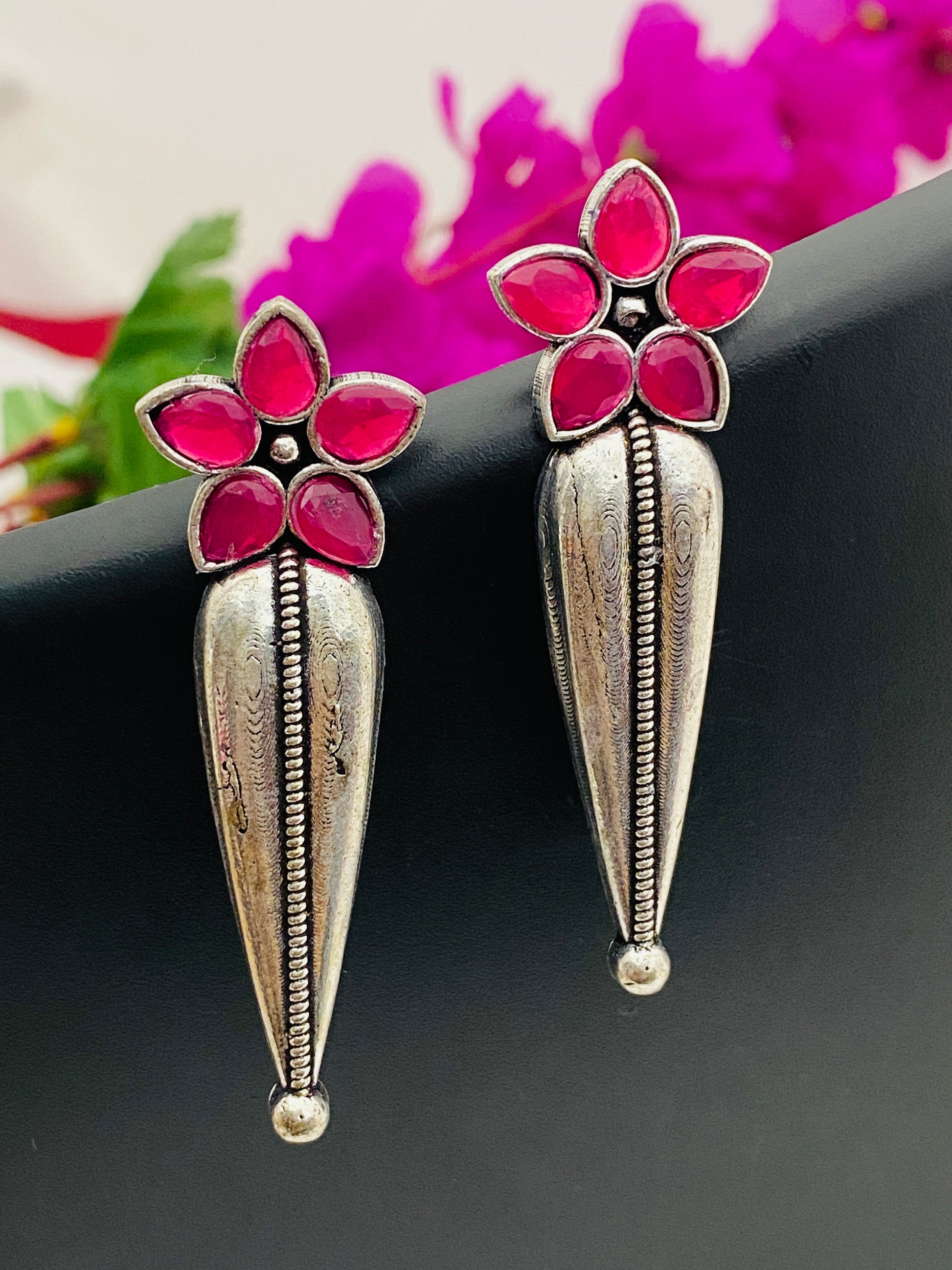 Flower Designed Earrings Near Me