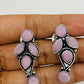 Attractive Purple Stone Designer Oxidized Earrings For Women Near Me 