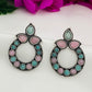 Gorgeous Multicolor Oxidized Earrings For Womens