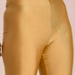Gold Color Stretchable Shimmer Leggings 