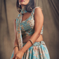 Light Blue Color Sequins Work Lehenga In Chandler