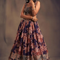Purple Color Sequins Work Lehenga In Suncity
