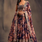 Attractive Purple Color Golden Zari And Sequins Work Lehenga Choli With Dupatta Set