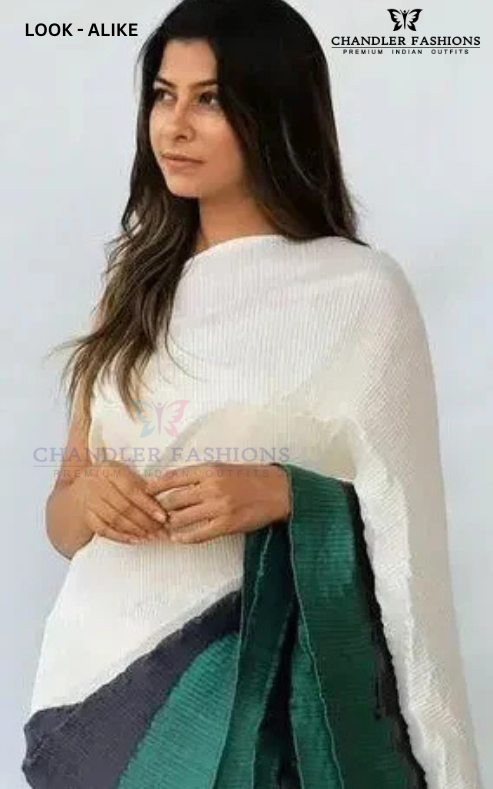 Designer Heavy Unique And Premium Italian Silk With Crush Saree Near Me