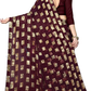 Dark Maroon Colored Beautiful Sequins Work Party Wear Saree Near Me