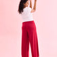  Rani Pink Colored Rayon Palazzo Pant For Women In USA