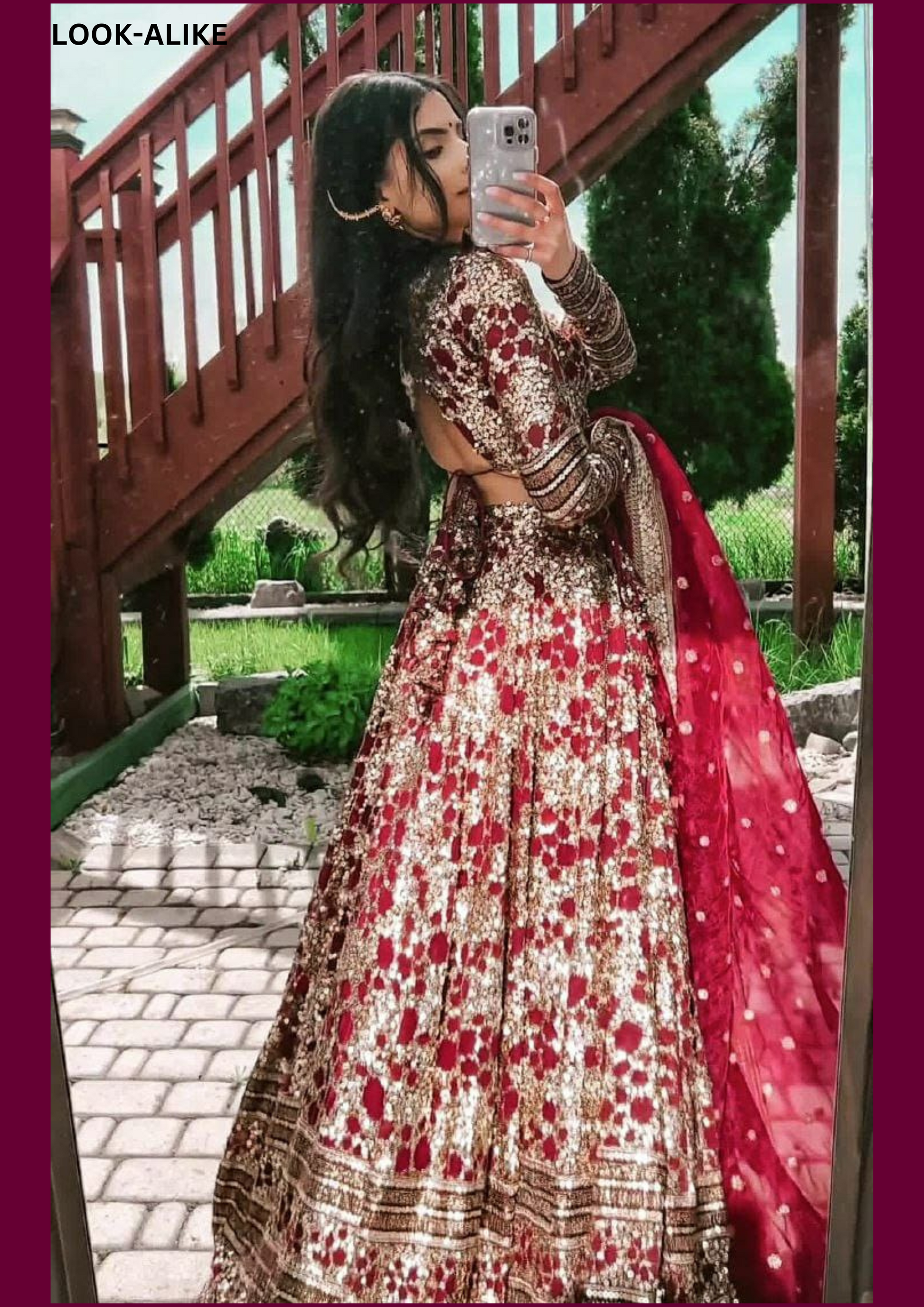 Charming Maroon Color Lehenga Choli 