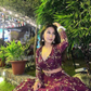 Stunning Purple Color Georgette Sequins Work Lehenga Choli For Women