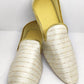 White Color Zari Work Mojari Jutti for Men Near Me