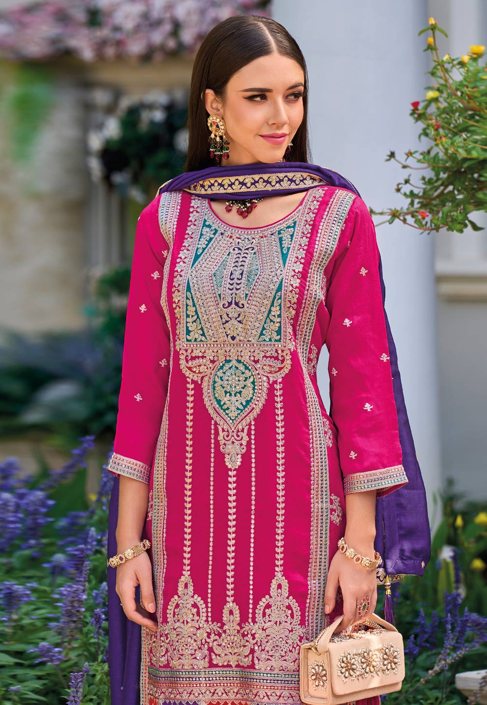  Premium Silk Salwar Suits For Women Near Me