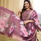 Purple  Color Hand Work Salwar Suits With Dupatta Set Near Me