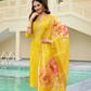 Dazzling Yellow Color Simmer Hand Worked Salwar Suits And Dupatta Set