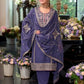 Alluring Lavender Color Organza With Zari and Thread Work Salwar Suits Near Me