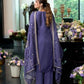 Alluring Lavender Color Organza Salwar Suits In Phoenix