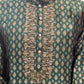 Dark Green Color With Zardozi Work Kurta Suits In Yuma