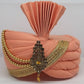 Attractive Traditional Peach Color Turban For Men