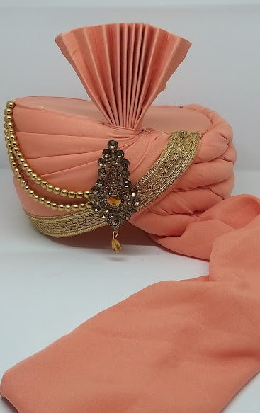 Peach Color Turban For Men Near Me