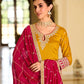 Ravishing Yellow Color Premium Silk With Embroidery Work Salwar Suits Near Me