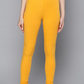 Attractive Premium Quality Yellow Color Cotton Leggings For Women