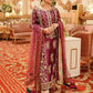 Attractive Maroon Color Georgette Salwar Suits With Heavy Embroidered Work For Women
