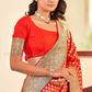 Red Banarasi Designer Work Silk Saree For Women Near Me