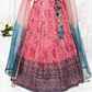 Pretty Teal Blue Color Sequins And Embroidery Sets In USA