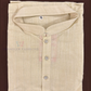 Appealing Mehandi Green Color Cotton Men's Kurta With Pajama Pant Near Me