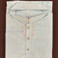 Marvelous Sky Blue Color Cotton Kurta With Pajama For Men