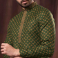 Charming Green Color Kurta Suits With Pajama Pant In Gilbert