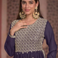 Embroidered Party-Wear Designer Palazzo Suits For Women Near Me