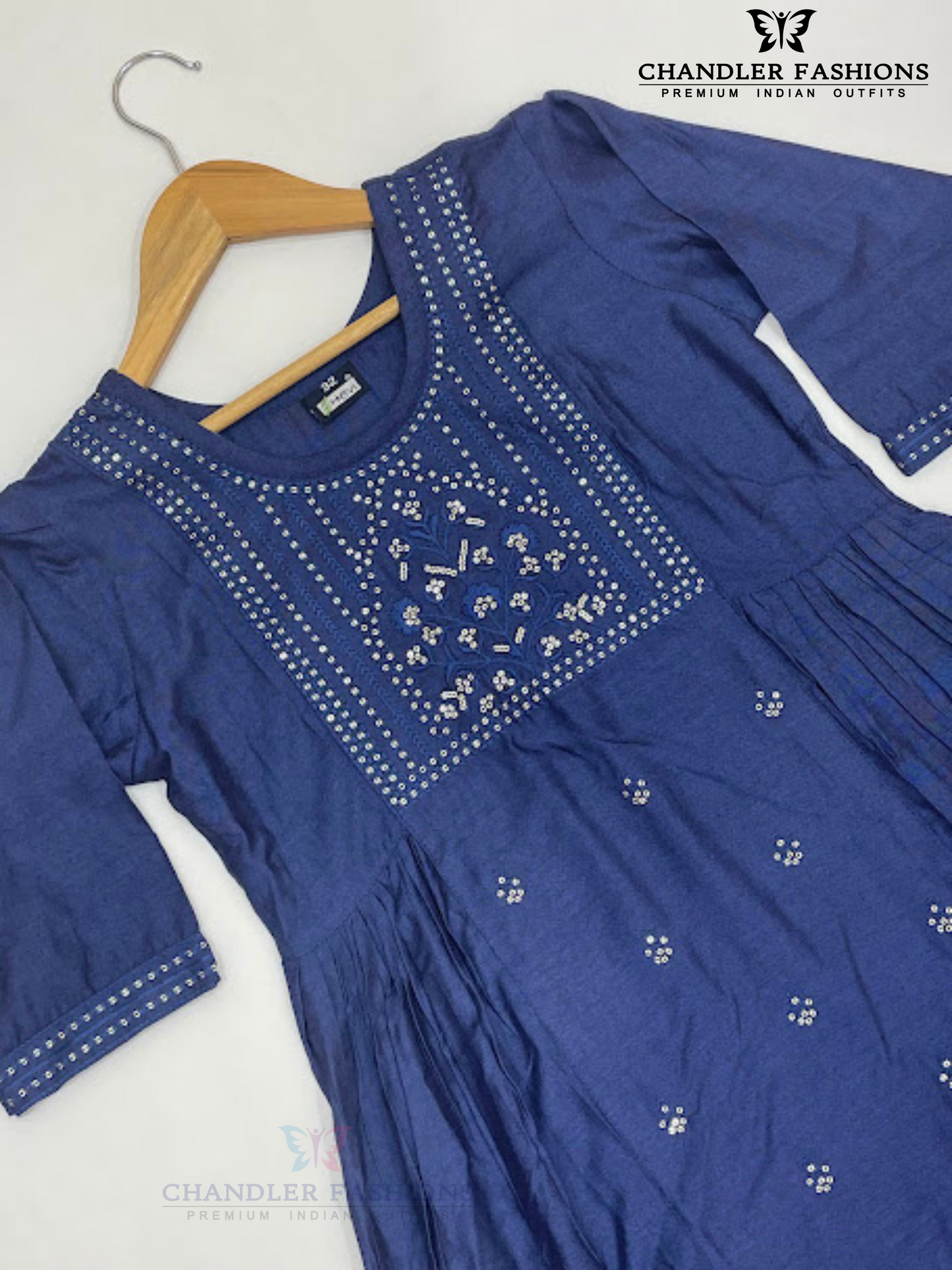 Blue Color Kurti In Yuma