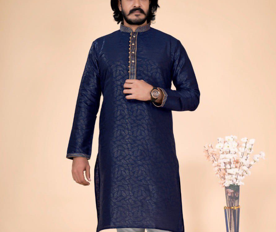 Attractive Dark Blue Color Fancy Kurta Suits In Gilbert