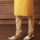 Attractive Yellow Color Poly Jacquard Kurta In USA