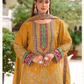 Attractive Musted Yellow Color Chinon Viscous Sharara Near Me