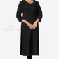 Alluring Black Color Rayon With Embroidered Kurti For Women