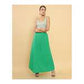 Alluring Aqua Green Cotton Readymade Petticoat For Women