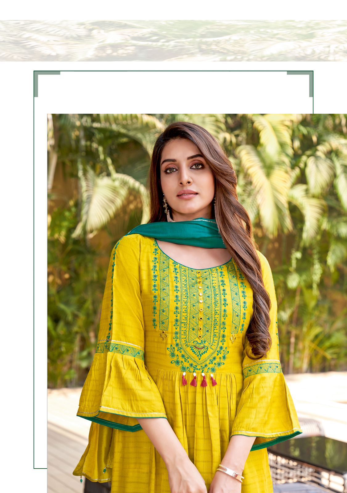 Shop Readymade Yellow Rayon Printed Side Slit Long Kurti Work Wear Online  at Best Price | Cbazaar