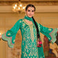Attractive Green Color Premium Silk Kurti With Embroidery Work In USA