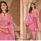 Stunning Pink Color Designer Embroidered Salwar With Fancy Printed Dupatta Near Me