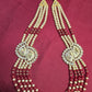 Red And White Color Unique Designed With Beaded Mala In USA