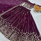 Faux Georgette Sequins Work Lehenga With Dupatta In Yuma