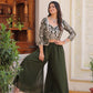 Embroidery Lace Work With Indo Western Palazzo Suits For Women in Chandler