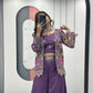 Embroidery Sequins Work With Indo Western Palazzo Suits For Women in Chandler