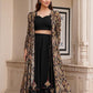 Black Shrug Style Indo Western Gown For Women in Chandler
