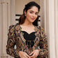 Black Shrug Style Indo Western Gown in USA
