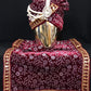 Stunning Maroon Color Stone And Beads Work Designer Wedding Turban For Men